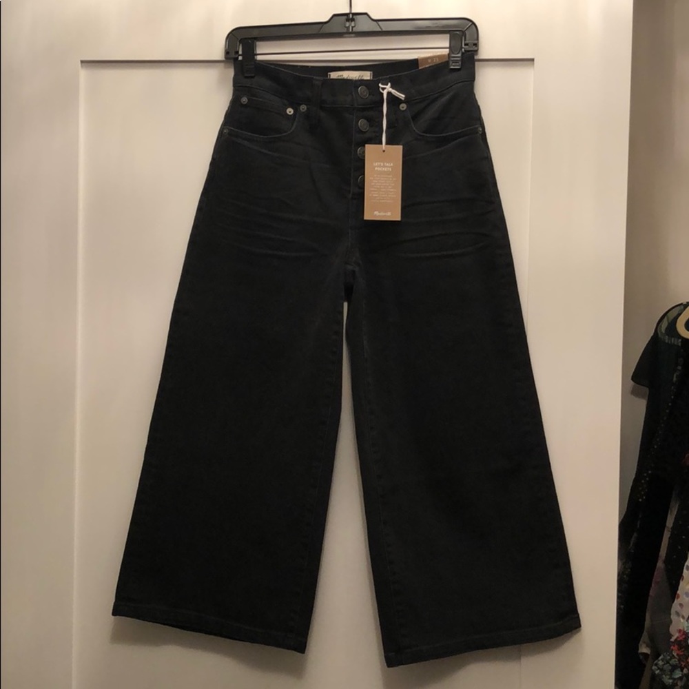 Madewell Wide-Leg Crop Jean